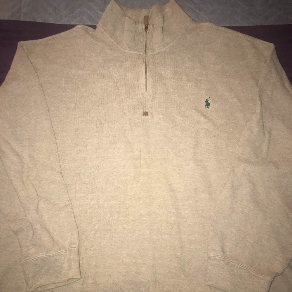 Polo shirt & Champion jacket